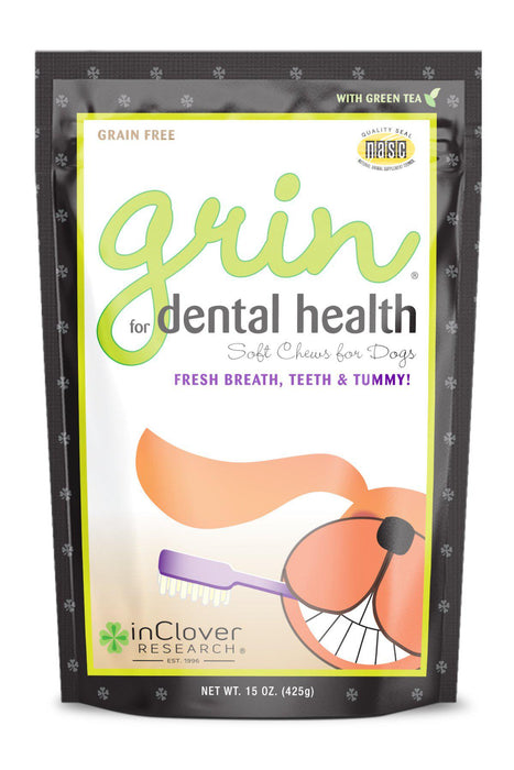 InClover Grin Dental Dog Supplement