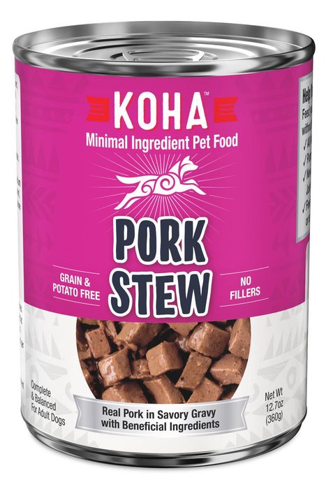 Koha Pork Stew Wet Dog Food