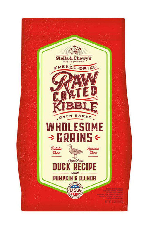 Stella and Chewy's Wholesome Grain Duck Raw Coated Dry Dog Food