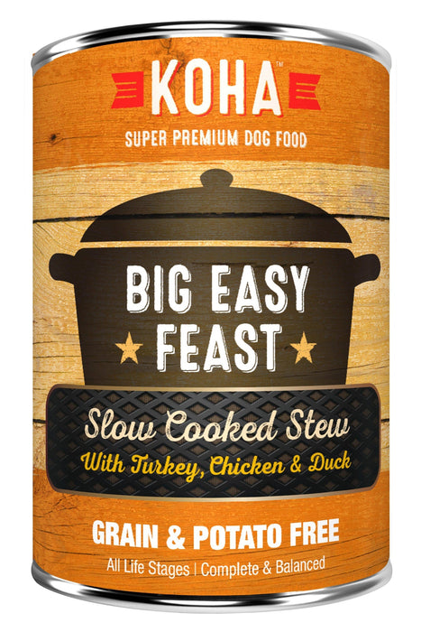 Koha Big Easy Feast Slow Cooked Stew Wet Dog Food