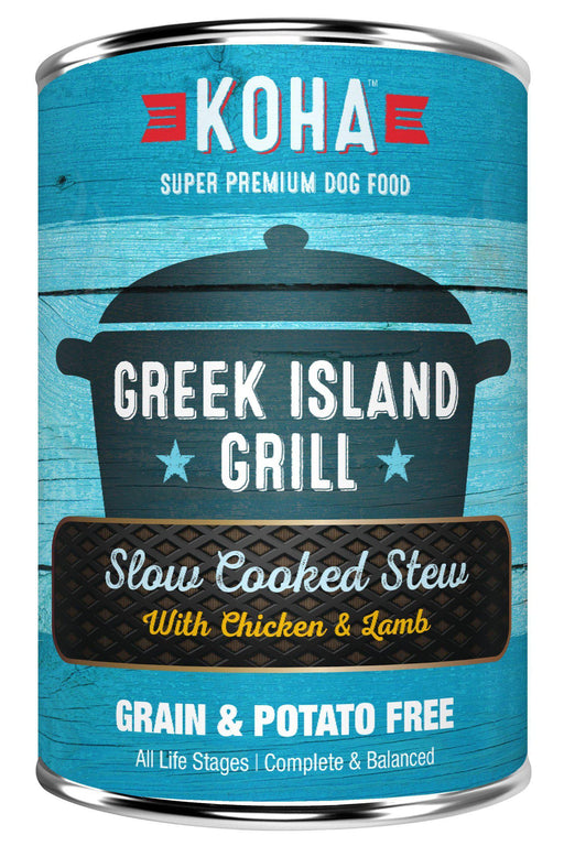 Koha Greek Island Grill Slow Cooked Stew Wet Dog Food