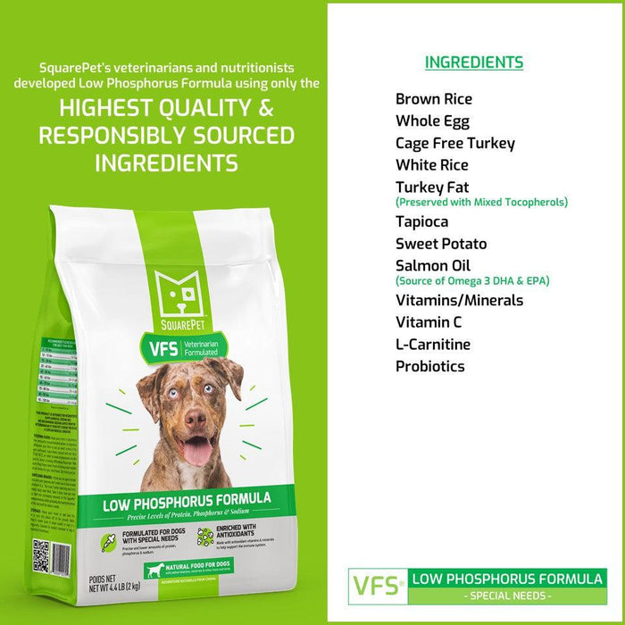 SquarePet VFS Low Phosphorus Dry Dog Food