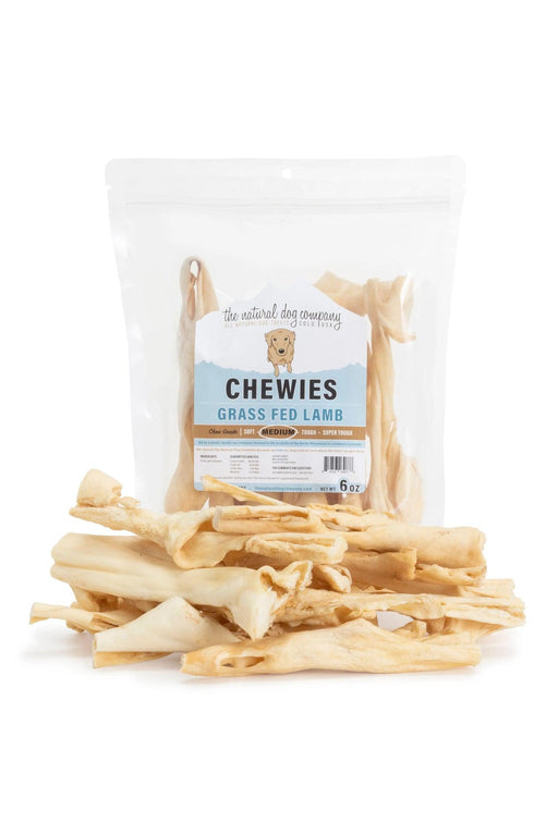 Natural Dog Co. Lamb Chewies Dog Treats