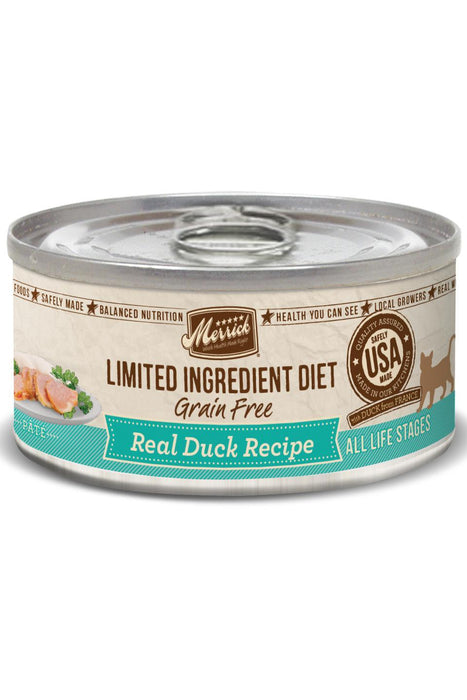 Merrick Limited Ingredient Diet Grain-Free Real Duck Wet Cat Food