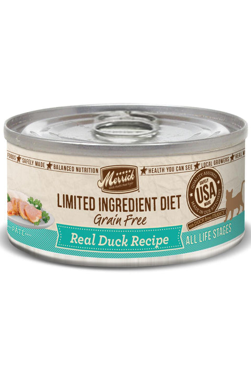 Merrick Limited Ingredient Diet Grain-Free Real Duck Wet Cat Food