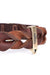 My Family Ascot Brown Leather Dog Collar