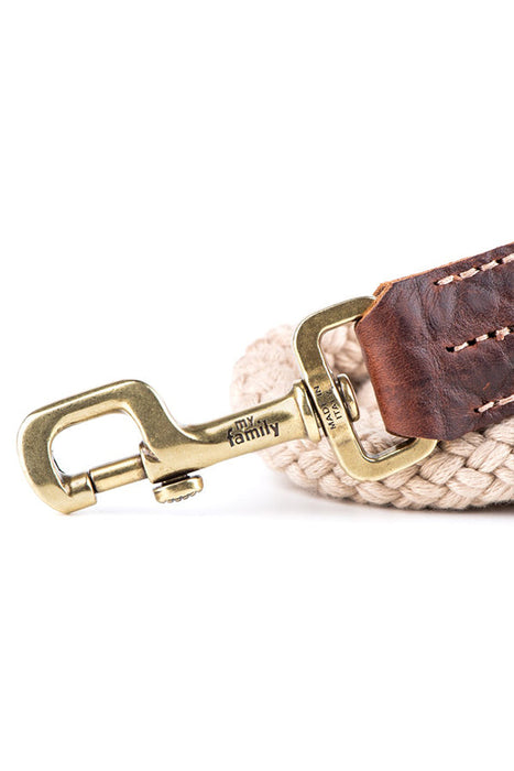 My Family El Paso Beige Rope Dog Leash