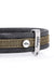 My Family London Green & Black Leatherette Dog Collar