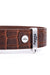 My Family Tucson Brown Leather Dog Collar
