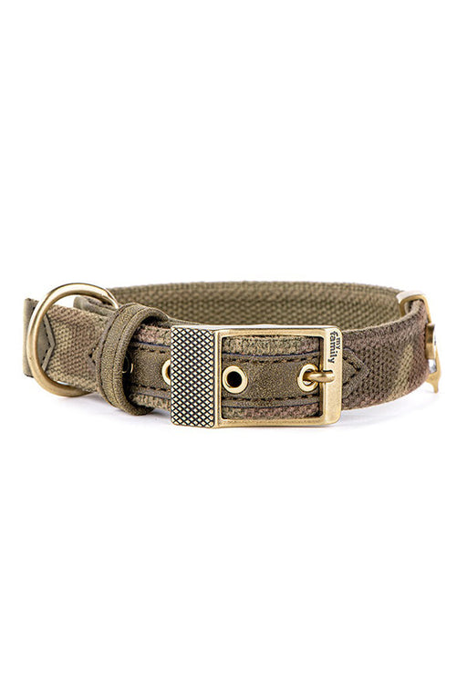 My Family West Point Military Green Dog Collar