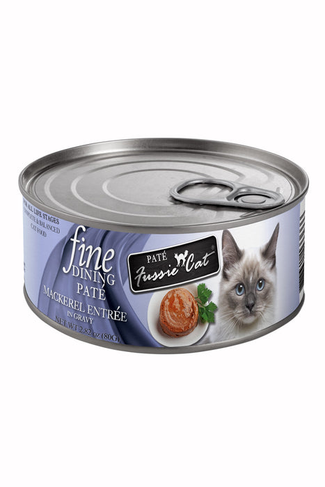 Fussie Cat Mackerel Fine Dinning Pate Canned food
