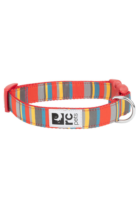RC Pets Multi Stripes Dog Clip Collar