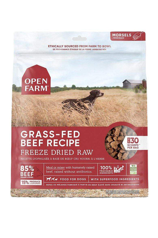 Open Farm Grass-Fed Beef Freeze-Dried Dog Food