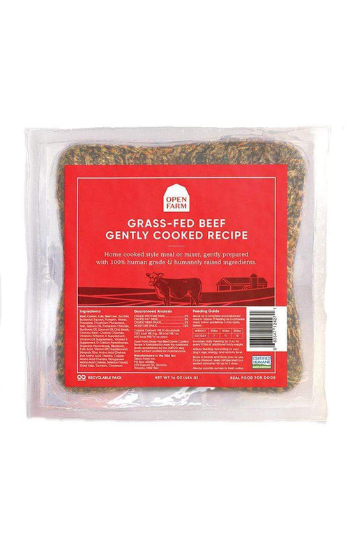 Open Farm Gently Cooked Beef Frozen Dog Food