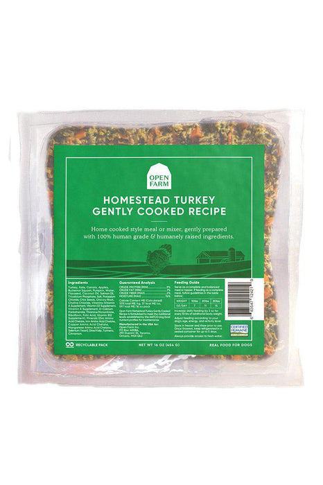 Open Farm Gently Cooked Turkey Frozen Dog Food