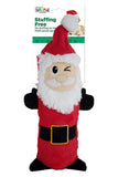 Outward Hound Stuffing Free Santa Dog Toy