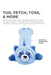 Outward Hound Longidudes Raccoon Dog Toy