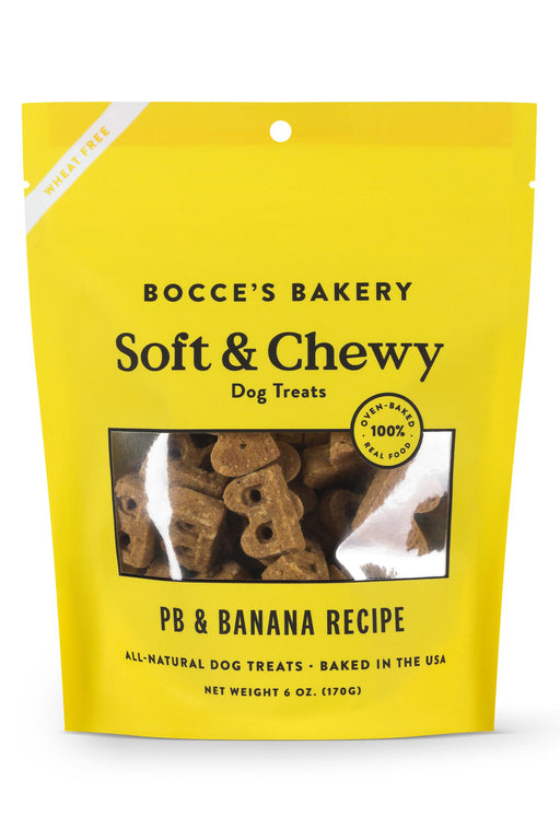 Bocce's Bakery Soft & Chewy PB & Banana Dog Treats
