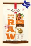 Primal Beef Kibble in the Raw Dry Dog Food