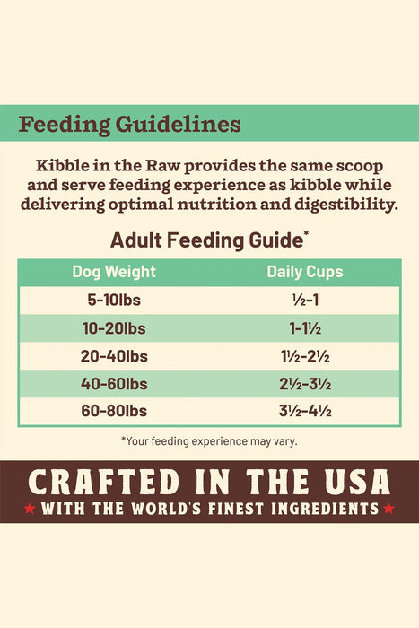 Primal Chicken Kibble in the Raw Dry Dog Food