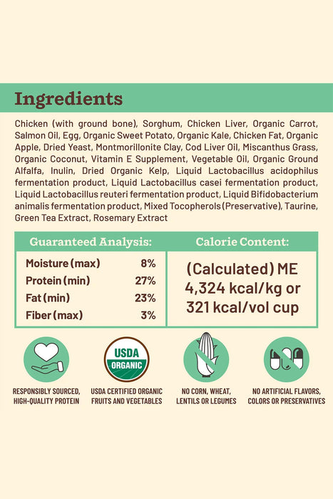 Primal Chicken Kibble in the Raw Dry Dog Food