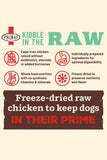 Primal Chicken Kibble in the Raw Dry Dog Food