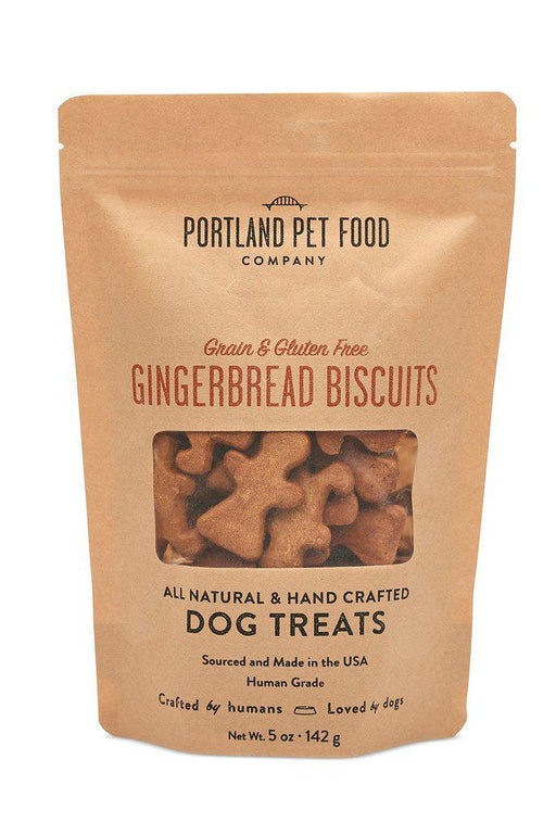 Portland Pet Gingerbread Biscuits Dog Treats