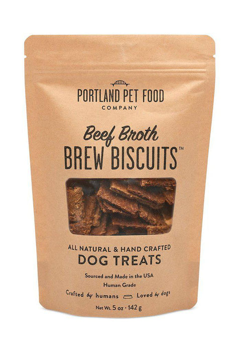 Portland Pet Beef Broth Brew Biscuit Dog Treat