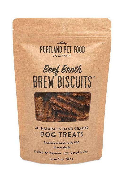 Portland Pet Beef Broth Brew Biscuit Dog Treat