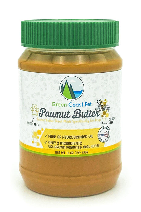 Green Coast Pet Pawnut Butter with Honey Dog Treat
