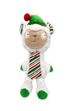 Lulubelle's Power Plush Peppermint Llama Dog Toy