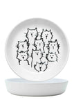 Speckle & Spot Random Cats Pet Bowl