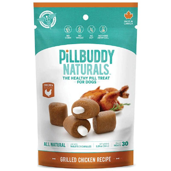 Pill Buddy Natural Chicken Pill Pouches for Dogs