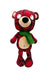 Lulubelle's Power Plush Plaidington Bear Dog Toy
