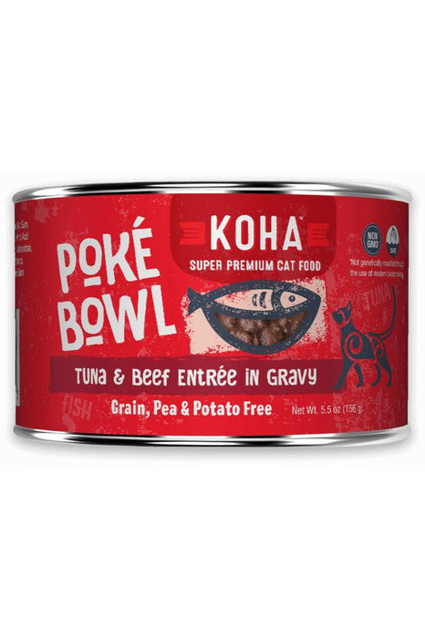 Koha Poke Bowl Tuna and Beef Wet Cat Food
