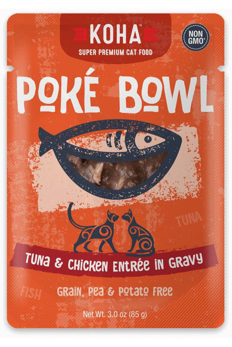 Koha Poke Bowl Tuna and Chicken Wet Cat Food