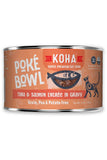 Koha Poke Bowl Tuna and Salmon Wet Cat Food