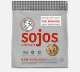 Sojos Complete Turkey & Salmon Senior Dehydrated Dog Food