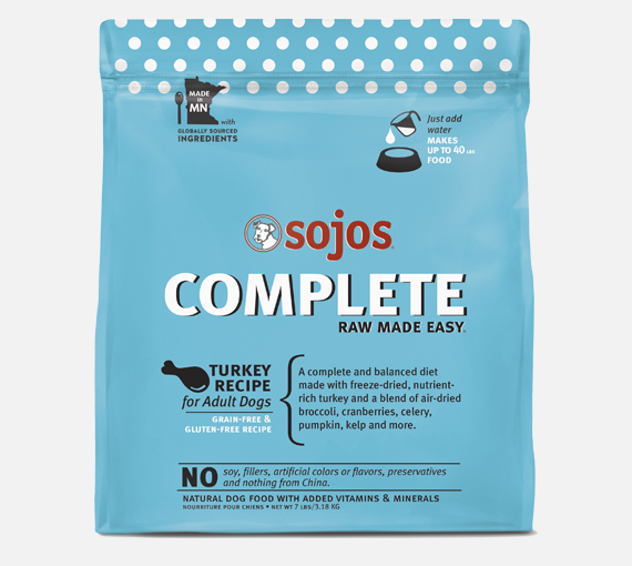 Sojos Complete Grain Free Turkey Recipe Dog Food