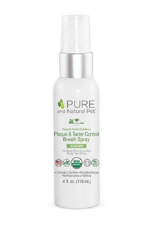 Pure and Natural Dental Plaque and Tartar Fighting Spray for Dogs
