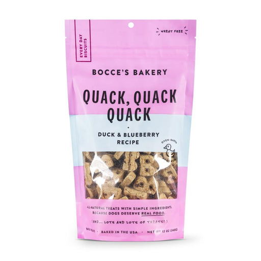 Bocce's Everyday Biscuits Quack Quack Quack Dog Treats