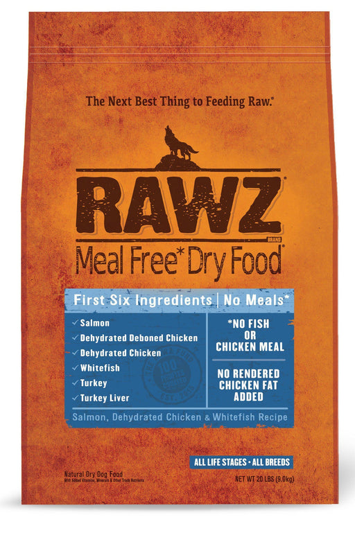 Rawz Salmon, Chicken, & Whitefish Dry Dog Food