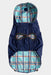 GF Pet Reversible Navy with Plaid Dog Raincoat