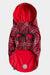 GF Pet Reversible Red with Plaid Dog Raincoat