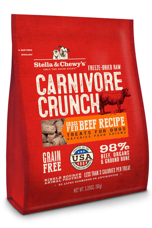 Stella and Chewy's Carnivore Crunch Beef Dog Treats