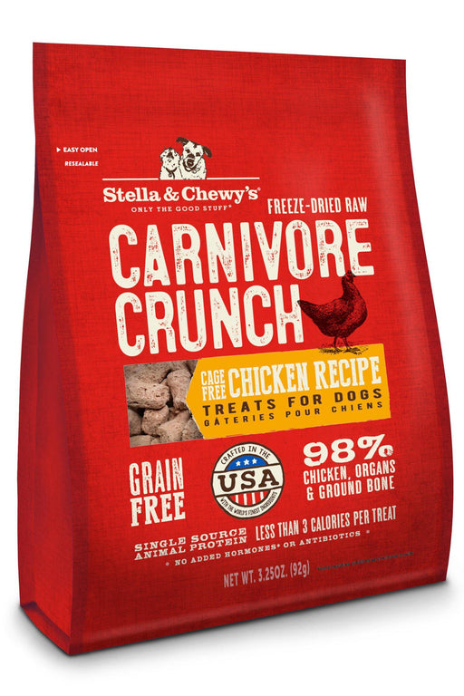 Stella and Chewy's Carnivore Crunch Chicken Dog Treats