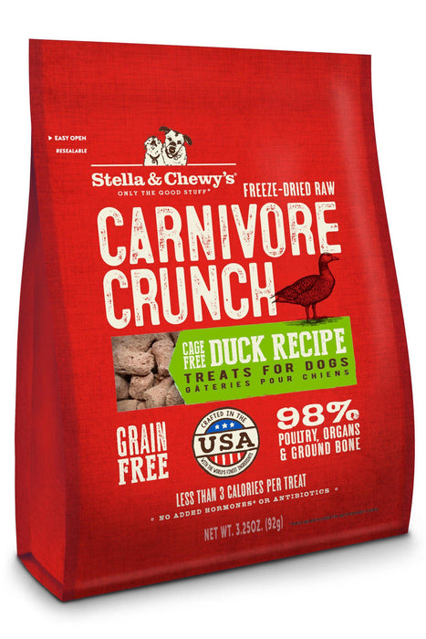 Stella and Chewy's Carnivore Crunch Duck Dog Treats