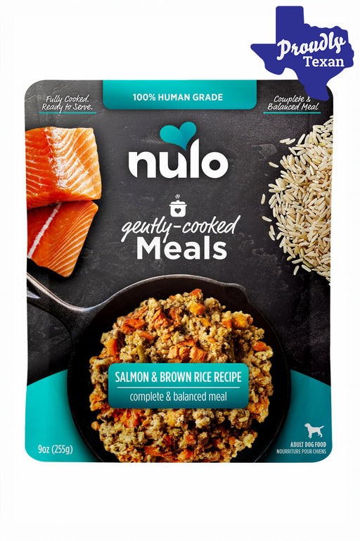 Nulo Salmon and Brown Rice Gently Cooked Dog Food Pouch
