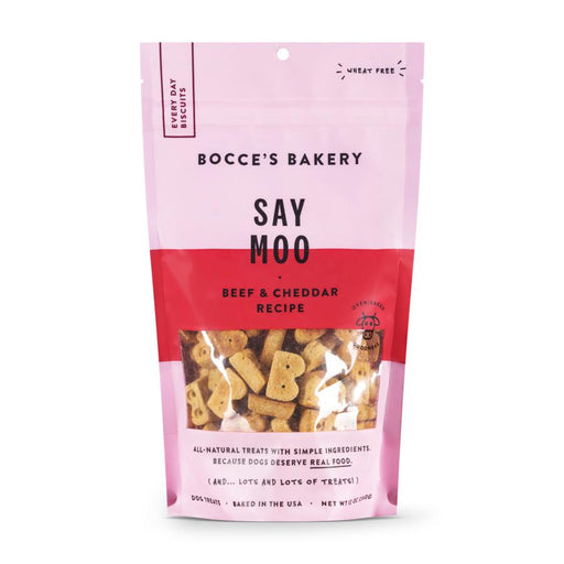 Bocce's Everyday Biscuits Say Moo Dog Treats