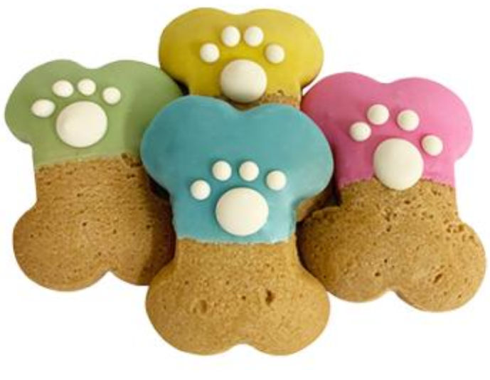 Claudia's Canine Bakery Pastels Party Bones Dog Cookies